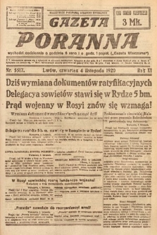 Gazeta Poranna. 1920, nr 5517