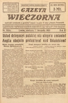 Gazeta Wieczorna. 1920, nr 5524