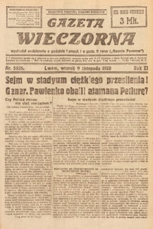 Gazeta Wieczorna. 1920, nr 5526