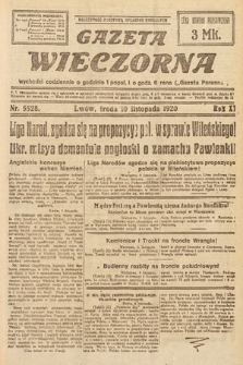 Gazeta Wieczorna. 1920, nr 5528