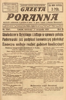Gazeta Poranna. 1920, nr 5547
