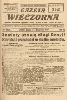 Gazeta Wieczorna. 1920, nr 5556