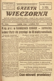 Gazeta Wieczorna. 1920, nr 5564