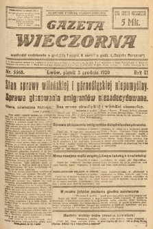 Gazeta Wieczorna. 1920, nr 5568