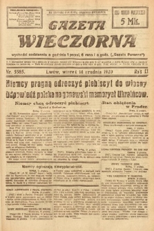 Gazeta Wieczorna. 1920, nr 5585
