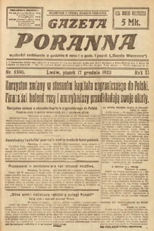 Gazeta Poranna. 1920, nr 5590