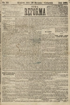 Nowa Reforma. 1886, nr 22