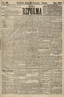 Nowa Reforma. 1886, nr 23