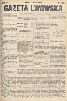 Gazeta Lwowska. 1894, nr 153