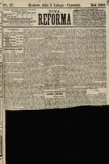 Nowa Reforma. 1886, nr 27