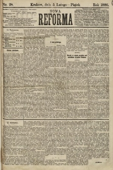 Nowa Reforma. 1886, nr 28