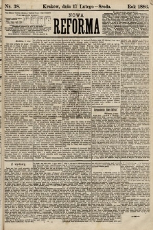 Nowa Reforma. 1886, nr 38