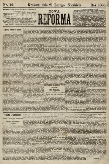 Nowa Reforma. 1886, nr 42