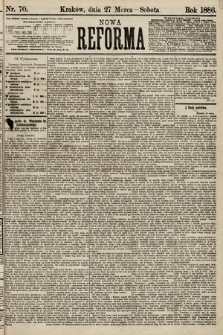 Nowa Reforma. 1886, nr 70