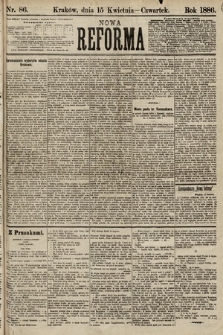 Nowa Reforma. 1886, nr 86