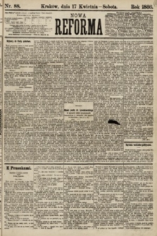 Nowa Reforma. 1886, nr 88