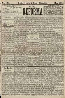 Nowa Reforma. 1886, nr 100