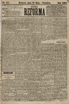 Nowa Reforma. 1886, nr 111