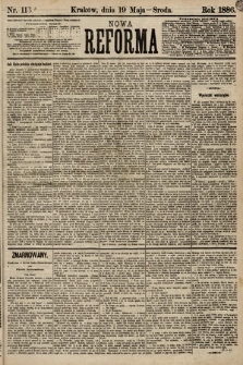Nowa Reforma. 1886, nr 113