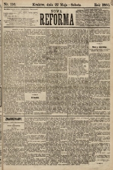 Nowa Reforma. 1886, nr 116