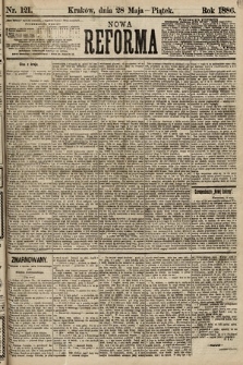 Nowa Reforma. 1886, nr 121