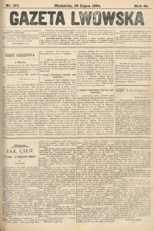 Gazeta Lwowska. 1894, nr 172