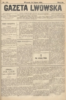 Gazeta Lwowska. 1894, nr 173