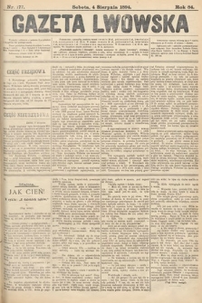 Gazeta Lwowska. 1894, nr 177