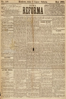 Nowa Reforma. 1886, nr 148