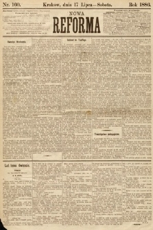 Nowa Reforma. 1886, nr 160
