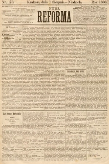Nowa Reforma. 1886, nr 173
