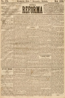Nowa Reforma. 1886, nr 178