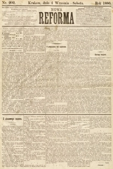 Nowa Reforma. 1886, nr 202