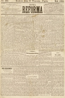 Nowa Reforma. 1886, nr 212