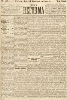 Nowa Reforma. 1886, nr 217