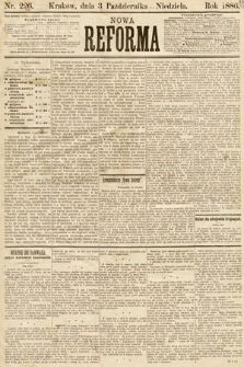 Nowa Reforma. 1886, nr 226