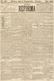 Nowa Reforma. 1886, nr 227