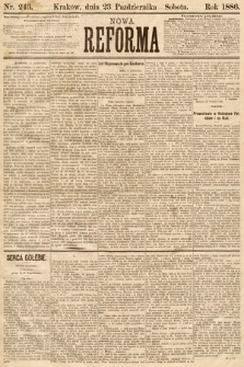 Nowa Reforma. 1886, nr 243