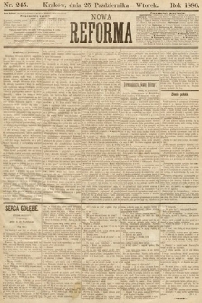 Nowa Reforma. 1886, nr 245
