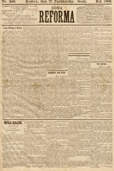 Nowa Reforma. 1886, nr 246