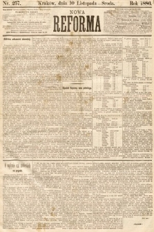 Nowa Reforma. 1886, nr 257