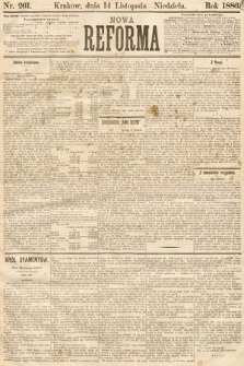 Nowa Reforma. 1886, nr 261