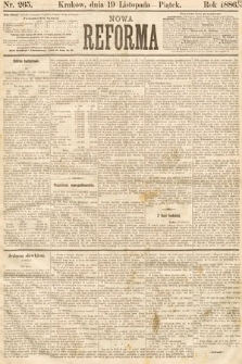 Nowa Reforma. 1886, nr 265
