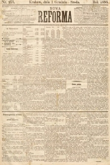 Nowa Reforma. 1886, nr 275