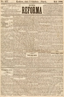 Nowa Reforma. 1886, nr 277