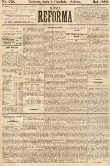 Nowa Reforma. 1886, nr 278