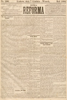 Nowa Reforma. 1886, nr 280