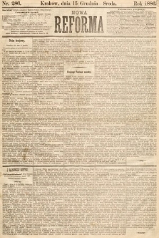 Nowa Reforma. 1886, nr 286