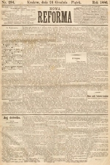 Nowa Reforma. 1886, nr 294