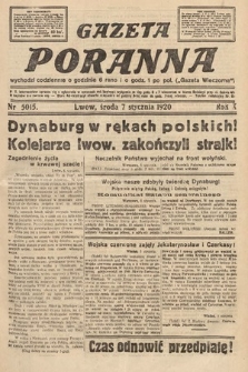 Gazeta Poranna. 1920, nr 5015